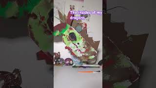 Hehe dragonart ilovedragons paperdragon dragonpuppeteer dragon dragonpuppets viralvideo [upl. by Eadas]