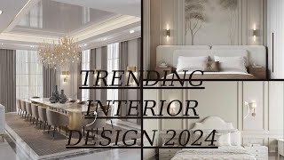 TRENDING INTERIOR DESIGN 2024 HOME TREND INTERIOR DESIGN 2024 home [upl. by Ahsratal]