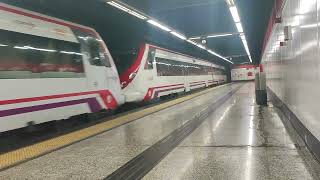 Renfe Cercanías Madrid Línea C4 Nuevos Ministerios Civia [upl. by Nwahsek337]