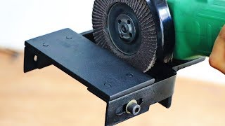 Make A Angle Grinder Attachment  Angle Grinder Hack [upl. by Christianna389]