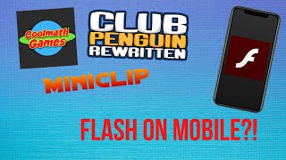 How to Play Flash Games and Club Penguin Rewritten on a Mobile Device [upl. by Ezra]