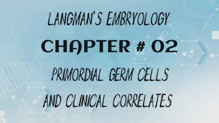 Embryology Langmans Chapter 2 Primordial germ cells and teratomas [upl. by Uahc]