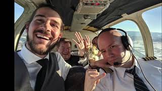 Airplane Wedding Ceremony Colorado MicroWeddings [upl. by Ofella170]