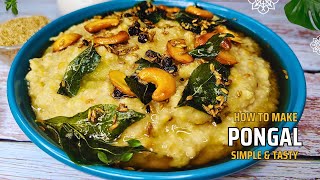 Healthy Foxtail Millet Pongal  Perfect for Weight Loss amp Diabetics [upl. by Nnazus126]