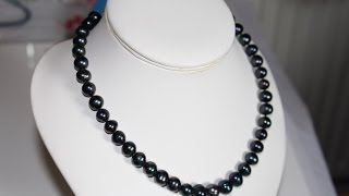 Pearl Knotting Tutorial with Clasp [upl. by Routh62]