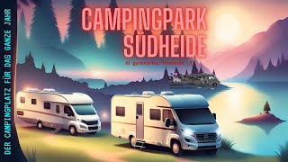 Der Premium Campingplatz Südheide WellnessOase amp seltene Serivce Features mitten in der Heide [upl. by Estren]