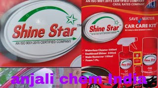 shine star car care kit demo [upl. by Leirol100]