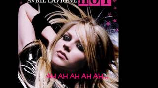 Avril Lavigne  Hot with lyrics HD [upl. by Gnil]