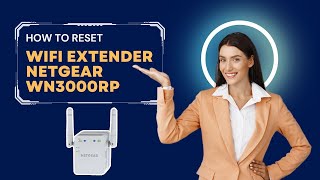 How to Reset Wifi Extender Netgear WN3000RP [upl. by Zolnay]