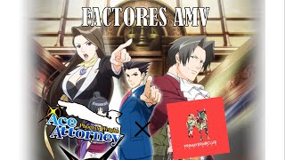 Ace Attorney AMV  Factores Primavera Club recreación [upl. by Serge294]