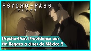 PsychoPass Providence fecha su estreno para cines de Mexico [upl. by Kafka]