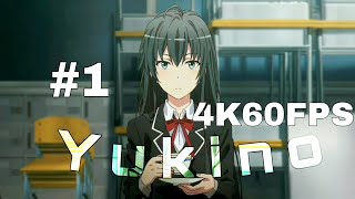 Yukino Yukinoshita Twixtor S2 Ep 14 1 4K60FPS From Oregairu No CC  Link Without Watermark [upl. by Nyrahtak229]