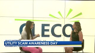 Cleco shares tips for Utility Scam Awareness Day on Nov 20th [upl. by Ailemak]