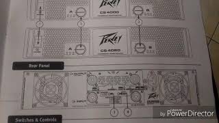 Spesifikasi power Peavey CS1400CS2000CS3000dan CS4080 [upl. by Ahsea368]