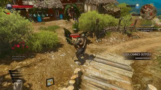 The Witcher 3 RiouxCannes Outpost monster nest [upl. by Cahan192]