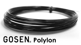 Gosen Polylon String Review [upl. by Esorylime]