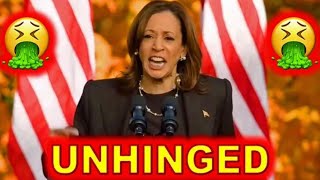 Kamala Harris LOSES IT and Goes on CRAZY RANT in Michigan 😄😄😀 [upl. by Edaw]