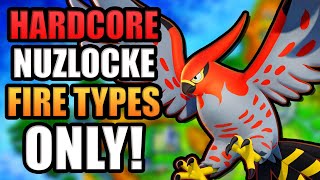 Pokémon X Hardcore Nuzlocke  Fire Types Only No items no overleveling [upl. by Krystalle]