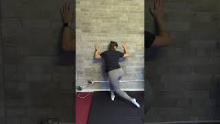 Wall Facing Singleleg Curtsey Squat [upl. by Wagstaff]