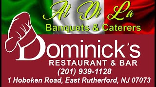 The Kover Up Band at Dominicks Al Di La By nick Belmonte of Gourmetreviews net [upl. by Anirdna]