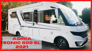 NEW 2021 Adria Sonic 600 SL [upl. by Robet652]