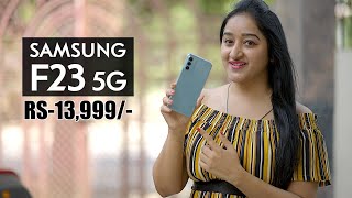 Samsung Galaxy F23 5G  Quick Review amp Unboxing Indian Retail Unit [upl. by Ziagos685]