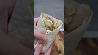 Wrap Poulet Chèvre  🤤🌯wrap poulet chevre recetterapide recettefacile cuisinefacile [upl. by Anidam]