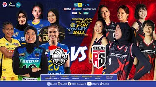 FUN VOLLEYBALL 2024  FULL PERTANDINGAN INDONESIA ALL STARS v RED SPARKS 4K [upl. by Aliemaj868]