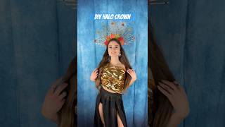 DIY Gold Crown  Krone Tutorial cosplay diy tutorial crown crafts craft basteln [upl. by Aekin]