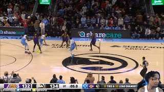 FlightReacts To LAKERS at HAWKS  FULL GAME HIGHLIGHTS  December 6 2024 [upl. by Iredale]