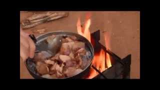 Family Camp Cooking with the Firebox Stove in Utahs Beautiful Red Rock Landscape [upl. by Epner]