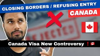 Canada Closing Borders 🇨🇦 Indian Migrants and Controversies [upl. by Dnilasor217]