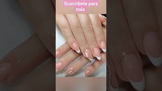 Uñas sencillas nailart treinding nailartideas music musicgenre nails musica🌸🌸🌸 [upl. by Elorac]