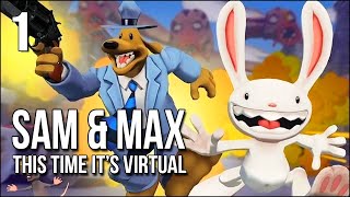 Sam amp Max VR  Part 1  Laughing So Hard As We Slay A Hydra [upl. by Victor]