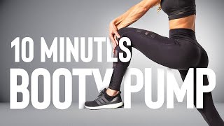 10 Min Ultimate Glutes WORKOUT No Equipment No Repeat [upl. by Ellehsim]