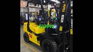 YaleHyster 6000lb Forklift cashabetterforkliftcom [upl. by Ahsenyl]