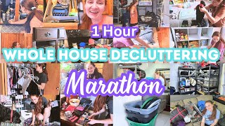 DECLUTTER WITH ME MARATHON  WHOLE HOUSE DECLUTTER 2024 [upl. by Kinimod582]