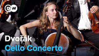 Dvořák Cello Concerto Op 104  MarieElisabeth Hecker amp Orchestre Philharmonique de MonteCarlo [upl. by Oliric]