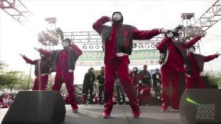 Jabbawockeez at Las Vegas 2012 Christmas Gangnam Style Mix  Michel Jakson Mix HD [upl. by Oiludbo658]