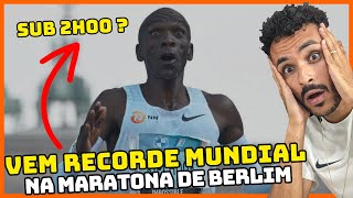 KIPCHOGE VAI PRA RECORDE EM BERLIM E DANIELZINHO FORA DE CHICAGO  NOTÍCIAS [upl. by Ethyl]