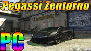 GTA 5 PC  PEGASSI ZENTORNO Customization Guide amp Speed Test Fully Upgraded Super Car [upl. by Grassi]