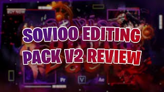 SOVIOO EDITING PACK V2 REVIEW  For Vegas Premiere Davinci Resolve amp After Effects [upl. by Reppep]