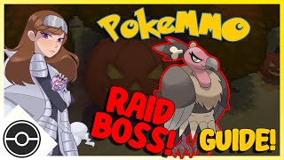 Fighting the Alpha Mandibuzz Raid Boss Fight amp Guide  PokeMMO Halloween Event 2024 [upl. by Andromada]