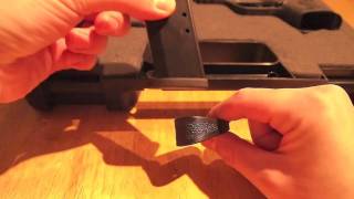 How to replace the magazine baseplate on the smith and wesson Mampp 40c [upl. by Fania]