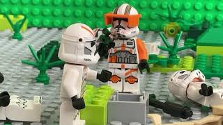 The Republic vs Separatists Star Wars Lego stop motion [upl. by Miguela]