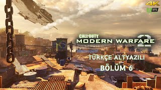 The Hornets Nest Favela Escape Call of Duty Modern Warfare 2 4K Türkçe [upl. by Loria]