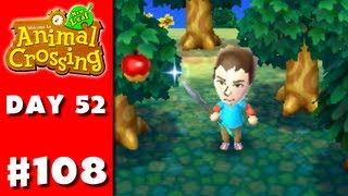 Animal Crossing New Leaf  Part 108  Beautiful Town Nintendo 3DS Gameplay Walkthrough Day 52 [upl. by Naujat]