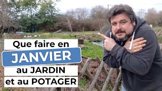 Ce que je fais en JANVIER au jardin et au potager [upl. by Patrick]