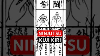 Why The NINJA used Kuji Kiri NINJUTSU Hand Seals Shorts [upl. by Aronel]