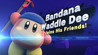 Bandana Waddle Dee for Smash  Reveal Trailer [upl. by Ellesig]